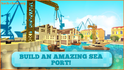Port Craft: Paradise Ship Boys Craft Games screenshot