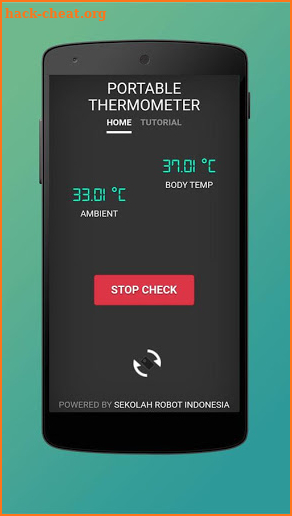 Portable Thermometer screenshot