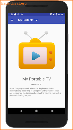 Portable TV screenshot