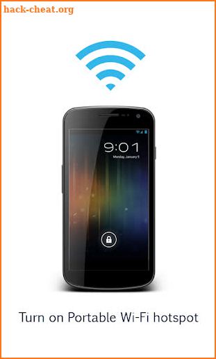 Portable Wi-Fi hotspot Free screenshot