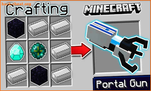Portal Guns Mod for Minecraft PE screenshot