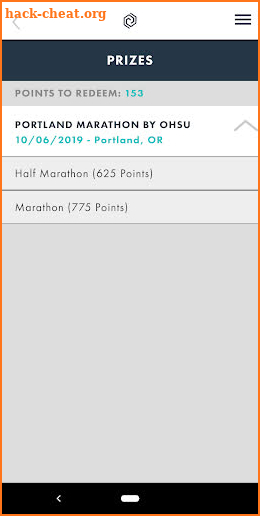 Portland Marathon Rewards screenshot