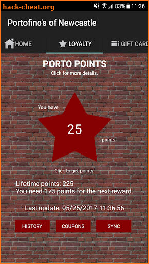 Porto-Fino Pizza & Restaurant screenshot