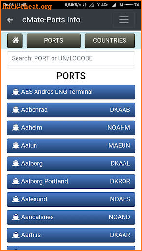 Ports Info screenshot