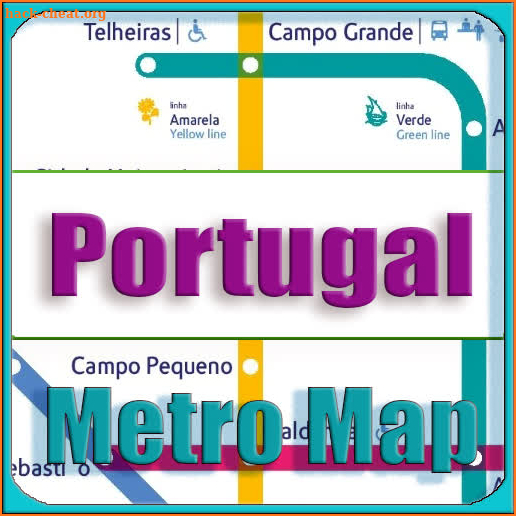 Portugal Metro Map Offline screenshot