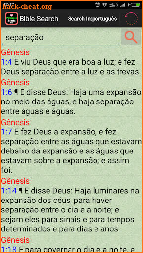 Portuguese English Bible Pro screenshot