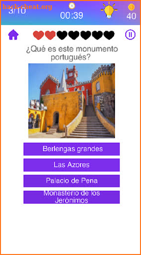 Portuguese Quiz screenshot