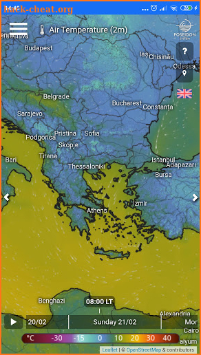 POSEIDON System Weather screenshot