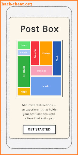 Post Box - A Digital Wellbeing Experiment screenshot