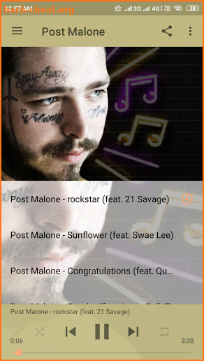 Post Malone Best Songs & Ringtones 2019 screenshot
