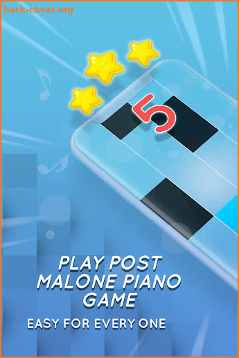 Post Malone - Psycho, Rockstar Piano Tiles 2019 screenshot