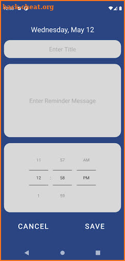 Postal Calendar Free Version screenshot