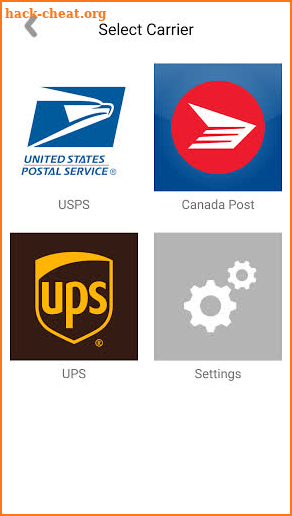 Postal Scale Postage Estimator screenshot