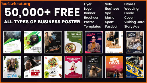 Poster Maker Flyer Designer 2021 Ads Banner Maker screenshot
