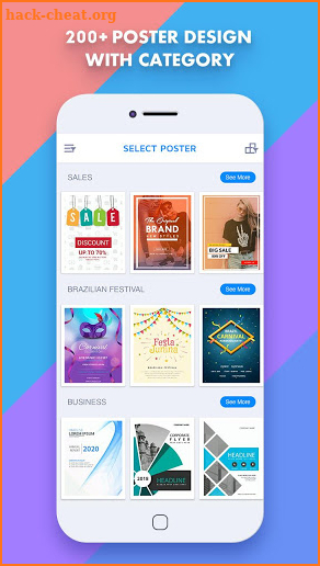 Poster Maker -Flyer Designer- Ads Banner designer screenshot