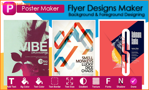 Poster Maker Flyer Designer Ads Page Designer 2018 screenshot