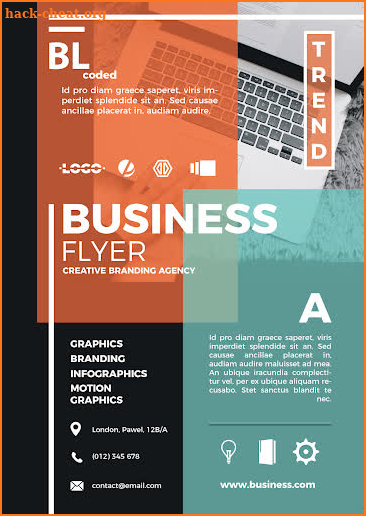 Poster Maker, Flyers Maker, Ads Page Designer screenshot