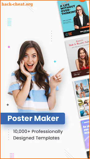 Poster Maker, Logos, Design screenshot