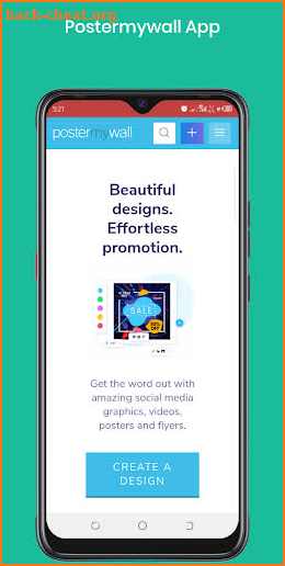 Postermywall App screenshot