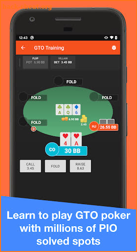 Postflop+ GTO Poker Trainer For No Limit Holdem screenshot
