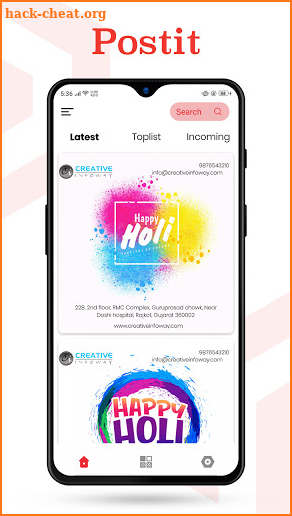 PostIt - Create Banner & Share Post screenshot