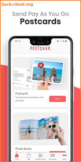 PostSnap: The Best Photo Printing & Postcard App screenshot