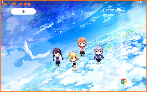 Potato Anime Live Wallpaper screenshot
