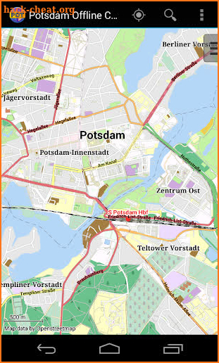 Potsdam Offline City Map screenshot