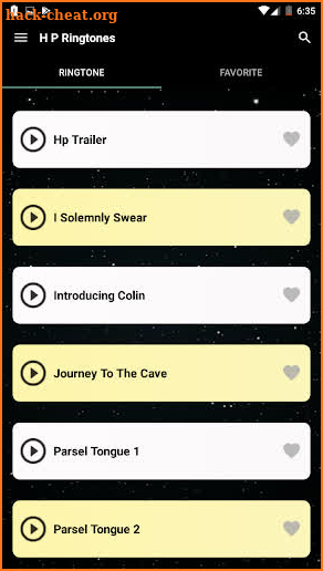 Potter Ringtones screenshot