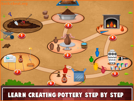 Pottery Simulation - Create Fashionable Clay Art screenshot