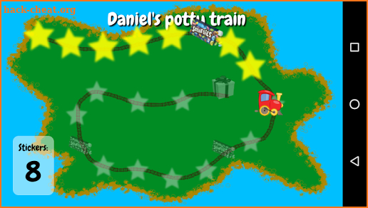 Potty Train Sticker Chart screenshot