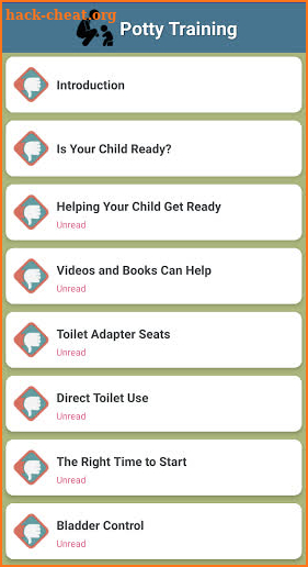 Potty Training for kids screenshot