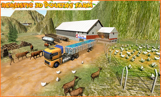 Poultry Farming  Transport Truck Driver 19 screenshot