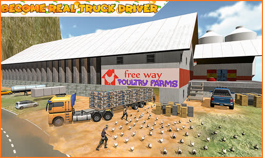 Poultry Farming  Transport Truck Driver 19 screenshot