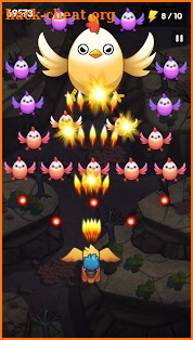 Poultry Shoot Blaster: Free Space Shooter screenshot