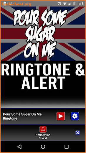 Pour Some Sugar on Me Ringtone screenshot