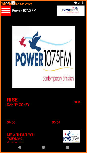 Power 107.5 FM screenshot