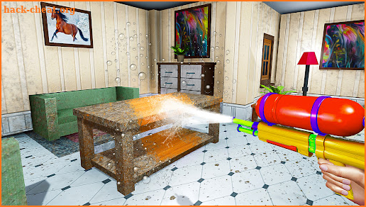Power Clean Washing Gun Sim 3D screenshot