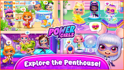 Power Girls - Fantastic Heroes screenshot