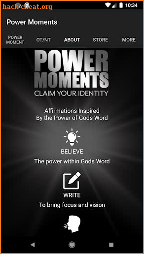 Power Moments - Affirmations screenshot