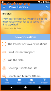 Power Questions screenshot