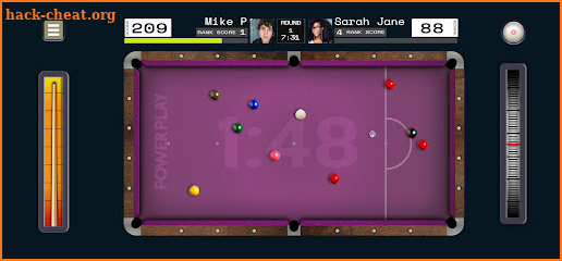 Power Snooker Online Simulator screenshot