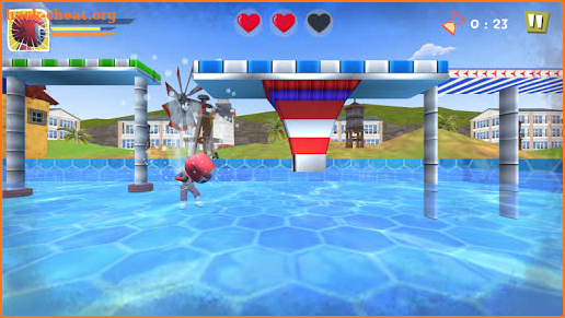 Power Stuntmant Ninja Steel Water Runner World screenshot