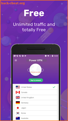 Power VPN screenshot