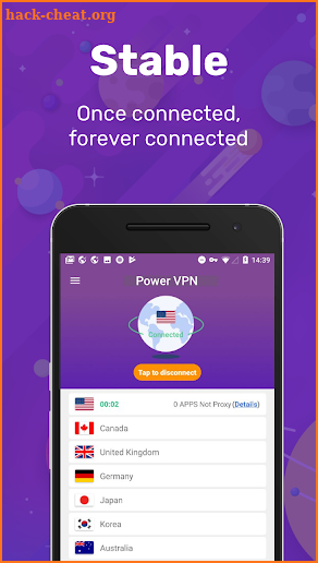 Power VPN screenshot
