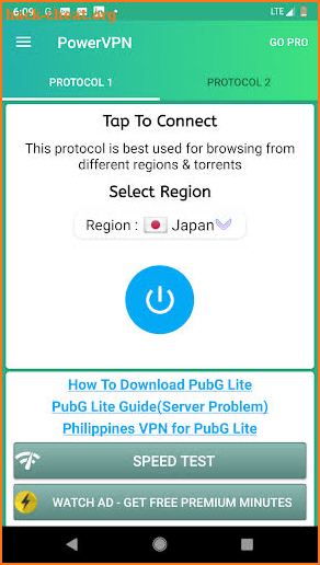Power VPN Free VPN screenshot