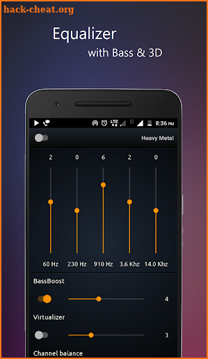 PowerAudio Free - Music Player | Audio Player screenshot