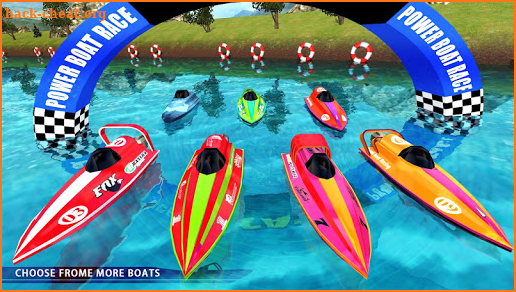 Powerboat Race 3D screenshot