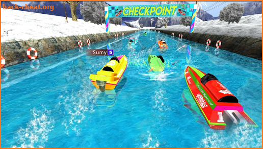 Powerboat Race 3D screenshot