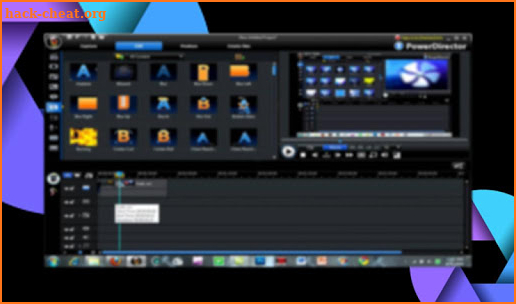 PowerDlRECTOR 2018 New Video Editor Tips screenshot